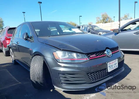 2016 Volkswagen Golf Gti Autobahn W/Performance Package 4-Door z USA, uszkodzony, nr VIN 3VW447AU8GM053758